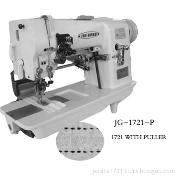 picot machine with rear puller